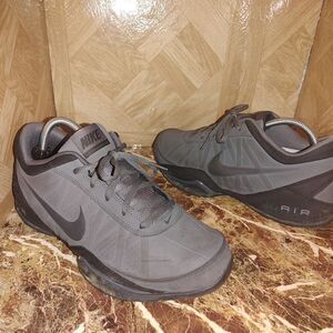 Nike Air men's Ring leader low trainer shoes sneakers gray size 8.5.   322
